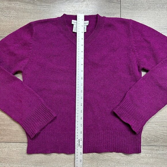 Smart Set wool sweater size M casual knit pullover v-neck vintage - Picture 6 of 6